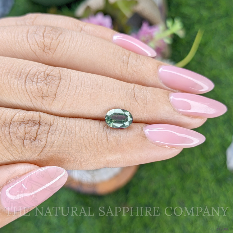 1.07 Ct. Bluish Green Sapphire from Tanzania