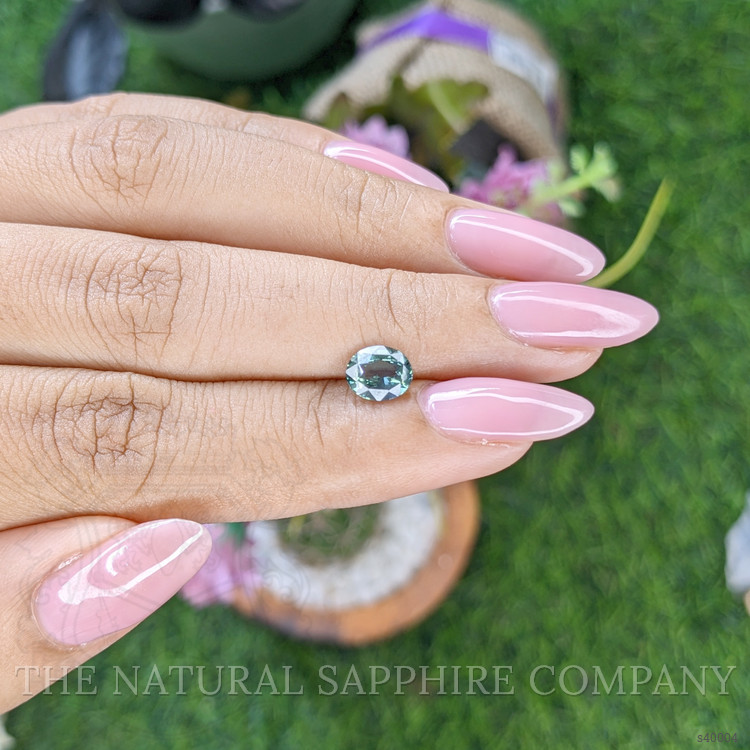 1.17 Ct. Bluish Green Sapphire from Tanzania