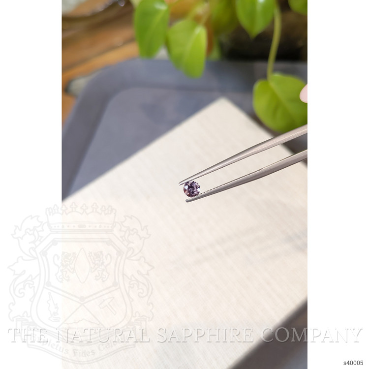 0.35 Ct. Bluish Grey Sapphire from Montana
