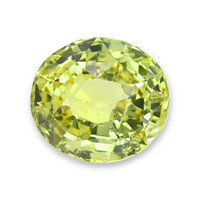 1.11 Ct. Yellowish Green Sapphire from Tanzania Video
