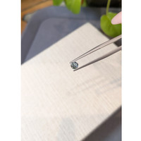 0.44 Ct. Greyish Blue Sapphire from Montana Life Style