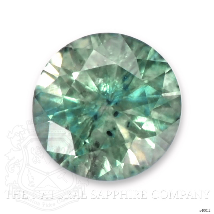 0.42 Ct. Bluish Green Sapphire from Montana