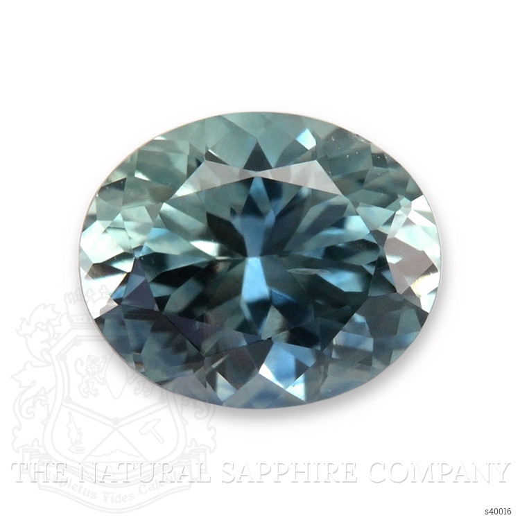 0.48 Ct. Greenish Blue Sapphire from Montana