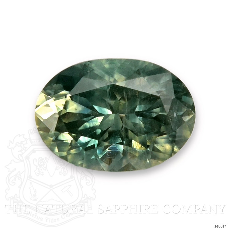 0.46 Ct. Yellowish Green Sapphire from Montana