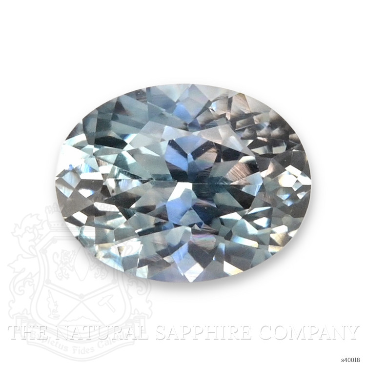 0.48 Ct. Bluish Grey Sapphire from Montana