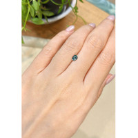 0.47 Ct. Bluish Green Sapphire from Montana Life Style