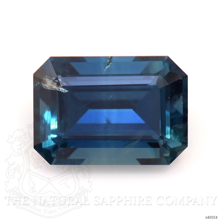 0.78 Ct. Greenish Blue Sapphire from Ceylon (Sri Lanka)