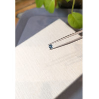 0.34 Ct. Bluish Green Sapphire from Montana Life Style