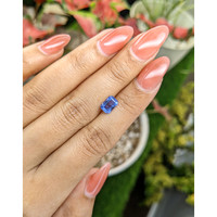 1.38 Ct. Blue Sapphire from Ceylon (Sri Lanka) Life Style