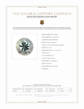 0.30 Ct. Yellowish Green Sapphire from Montana Scan Report