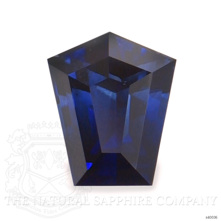 0.44 Ct. Blue Sapphire from Ceylon (Sri Lanka)