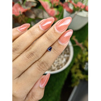 0.44 Ct. Blue Sapphire from Ceylon (Sri Lanka) Life Style