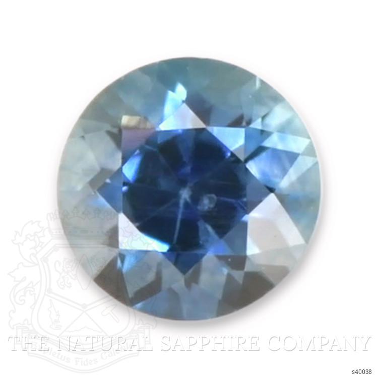 0.35 Ct. Greenish Blue Sapphire from Montana