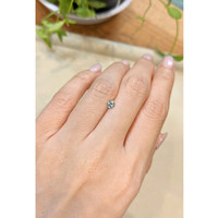 0.35 Ct. Greenish Blue Sapphire from Montana Life Style