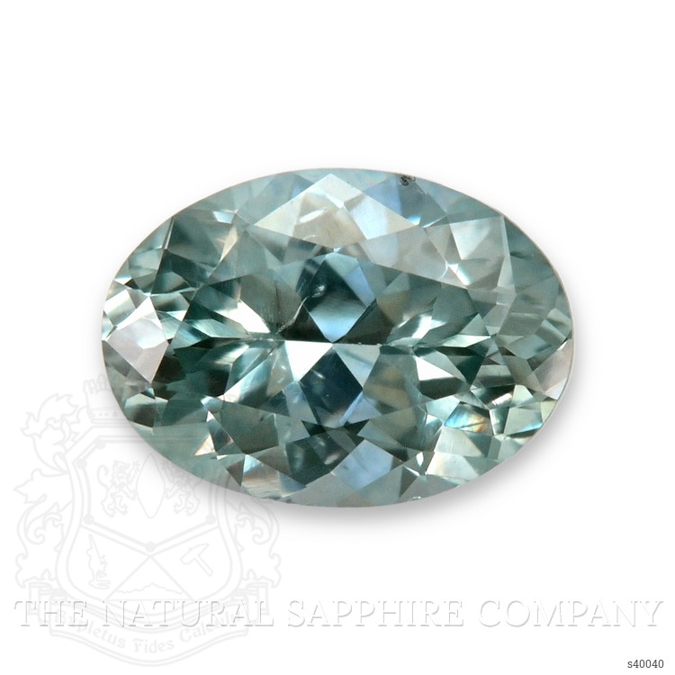 0.48 Ct. Bluish Green Sapphire from Montana