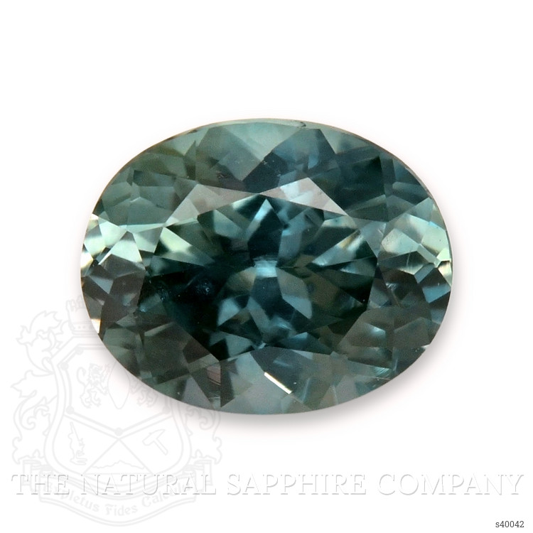0.49 Ct. Bluish Green Sapphire from Montana