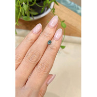 0.49 Ct. Bluish Green Sapphire from Montana Life Style