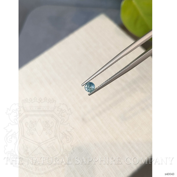 0.27 Ct. Blue Sapphire from Montana
