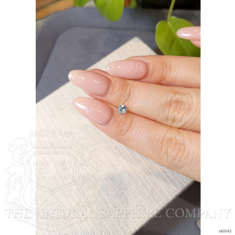 0.27 Ct. Blue Sapphire from Montana