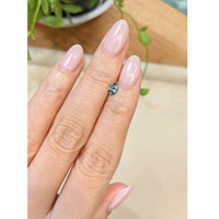 0.49 Ct. Bluish Green Sapphire from Montana Life Style