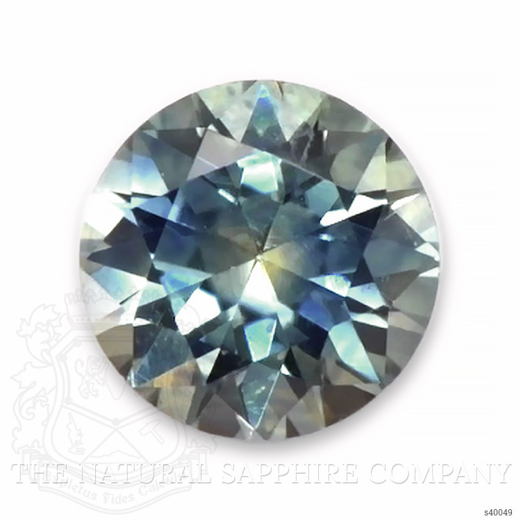 0.35 Ct. Bluish Green Sapphire from Montana