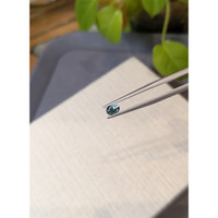 0.48 Ct. Bluish Green Sapphire from Montana Life Style