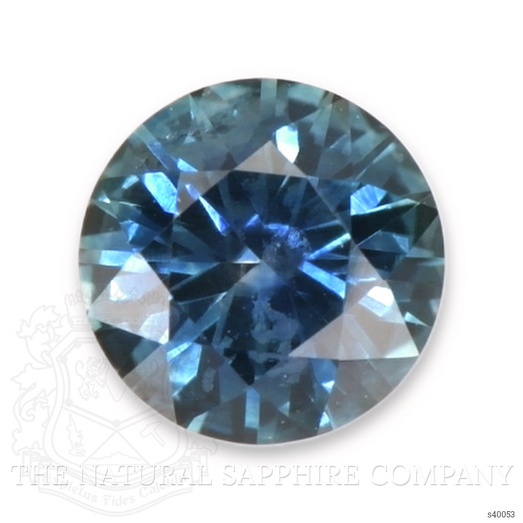 0.38 Ct. Bluish Green Sapphire from Montana