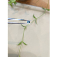 0.38 Ct. Bluish Green Sapphire from Montana Life Style