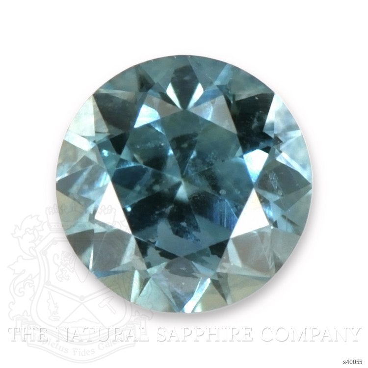 0.38 Ct. Bluish Green Sapphire from Montana