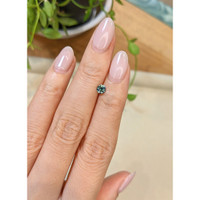 0.39 Ct. Bluish Green Sapphire from Montana Life Style