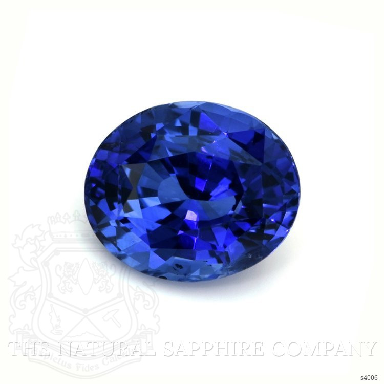 4.12 Ct. Blue Sapphire from Ceylon (Sri Lanka)