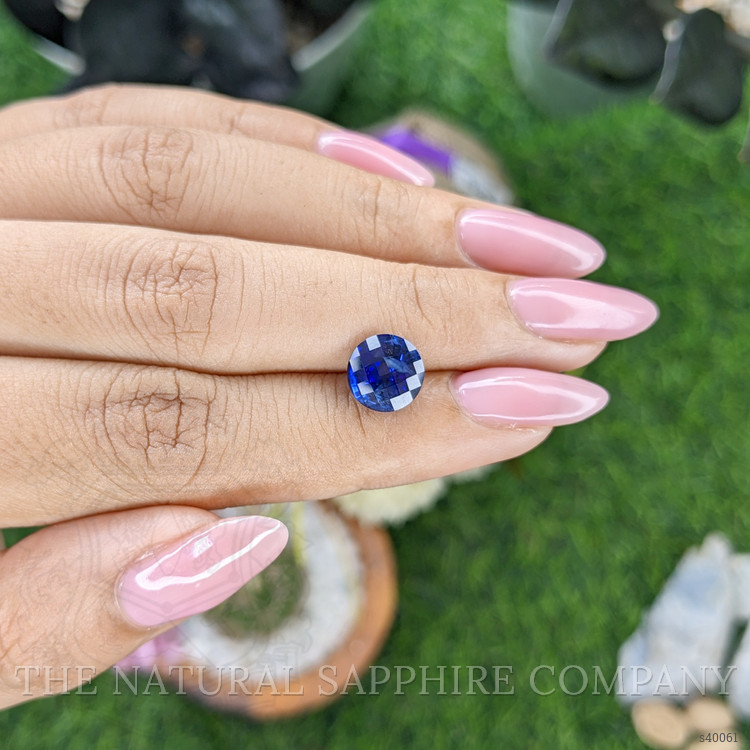 3.15 Ct. Blue Sapphire from Ceylon (Sri Lanka)