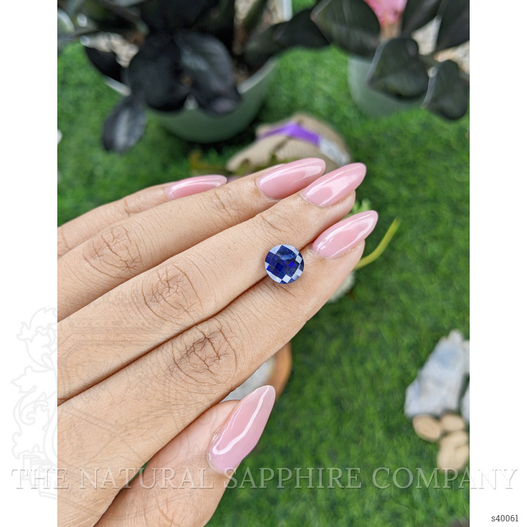 3.15 Ct. Blue Sapphire from Ceylon (Sri Lanka)