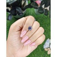 2.54 Ct. Purplish Blue Sapphire from Ceylon (Sri Lanka) Life Style