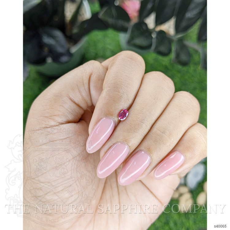 0.35 Ct. Pink Sapphire from Tanzania