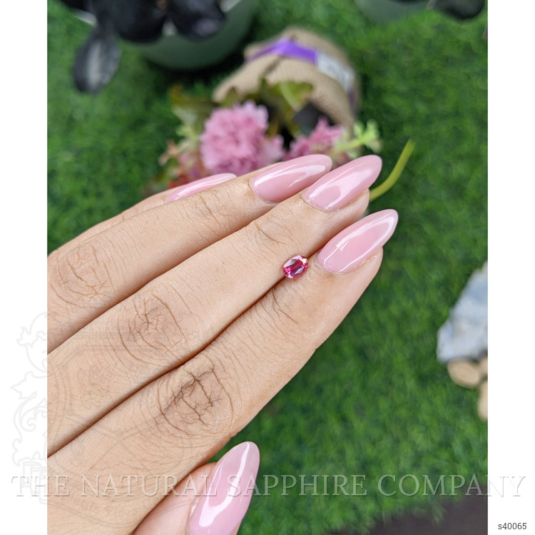0.35 Ct. Pink Sapphire from Tanzania