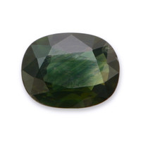 3.44 Ct. Yellowish Green Sapphire from Burma (Myanmar) Video