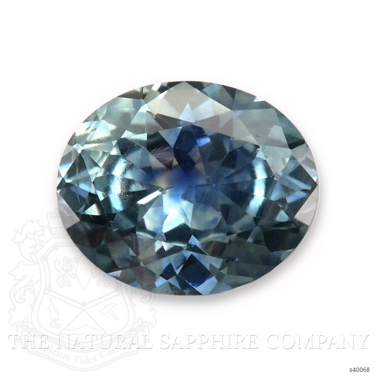 0.48 Ct. Bluish Green Sapphire from Montana