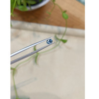 0.49 Ct. Greenish Blue Sapphire from Montana Life Style