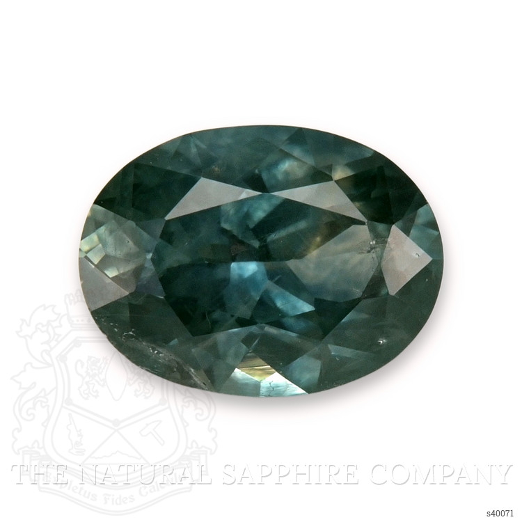 0.49 Ct. Bluish Green Sapphire from Montana
