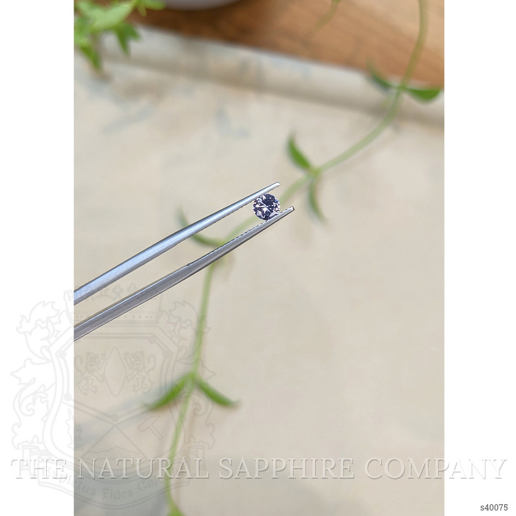 0.36 Ct. Blue Sapphire from Montana