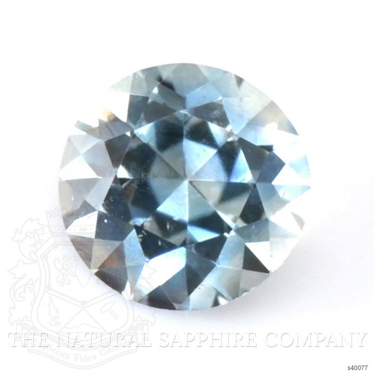 0.36 Ct. Greenish Blue Sapphire from Montana