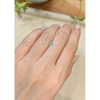 0.36 Ct. Greenish Blue Sapphire from Montana Life Style