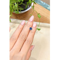 1.47 Ct. Blue Sapphire from Ceylon (Sri Lanka) Life Style