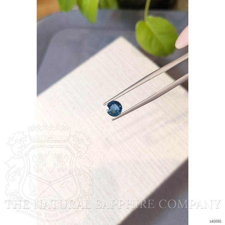 1.23 Ct. Blue Sapphire from Ceylon (Sri Lanka)