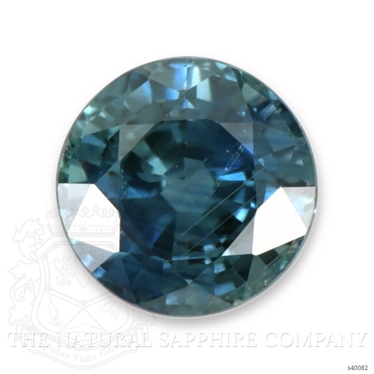1.06 Ct. Bluish Green Sapphire from Ceylon (Sri Lanka)