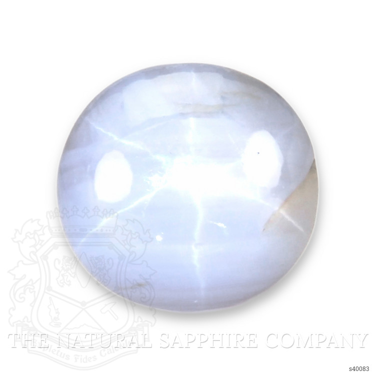 9.70 Ct. Greyish Blue Star Sapphire from Ceylon (Sri Lanka)