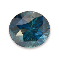 2.11 Ct. Greenish Blue Sapphire from Madagascar Video