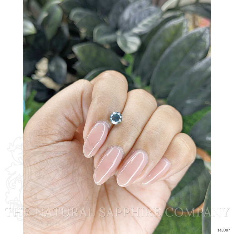 1.08 Ct. Bluish Green Sapphire from Madagascar