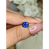 1.69 Ct. Blue Sapphire from Ceylon (Sri Lanka) Life Style